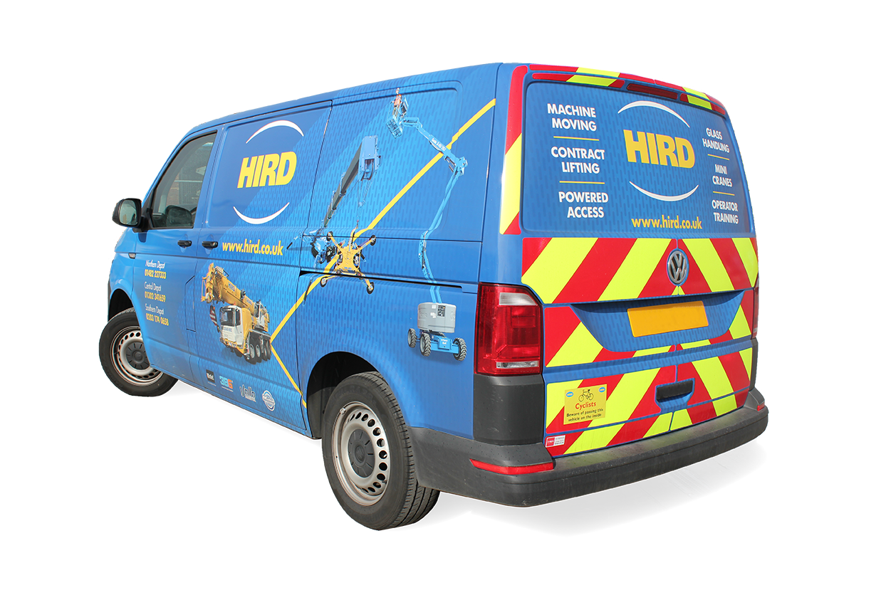 Hird Wrapped Van